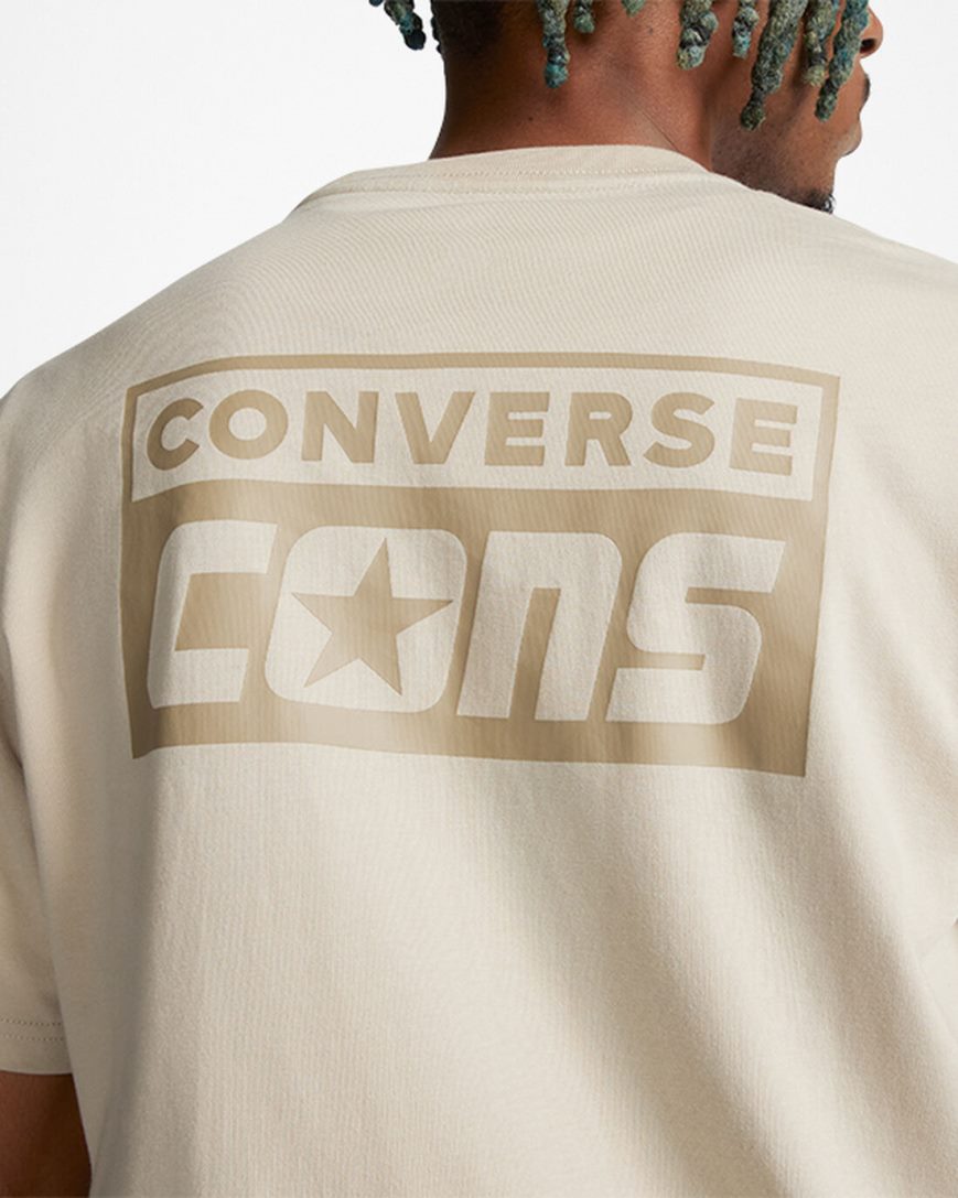 T-Shirts Converse CONS Grafika Panske Siva | SK BNCHE3